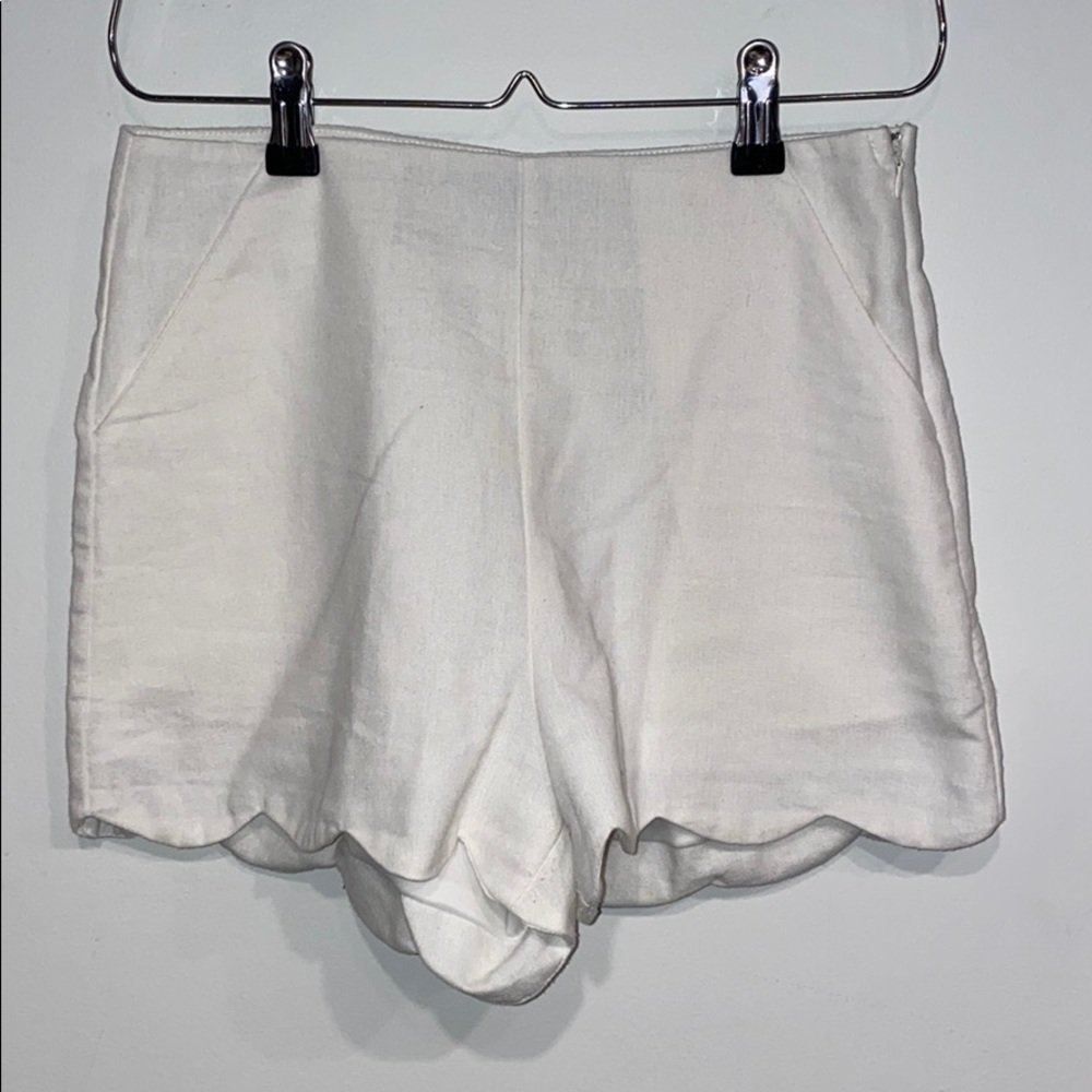 Scalloped Shorts